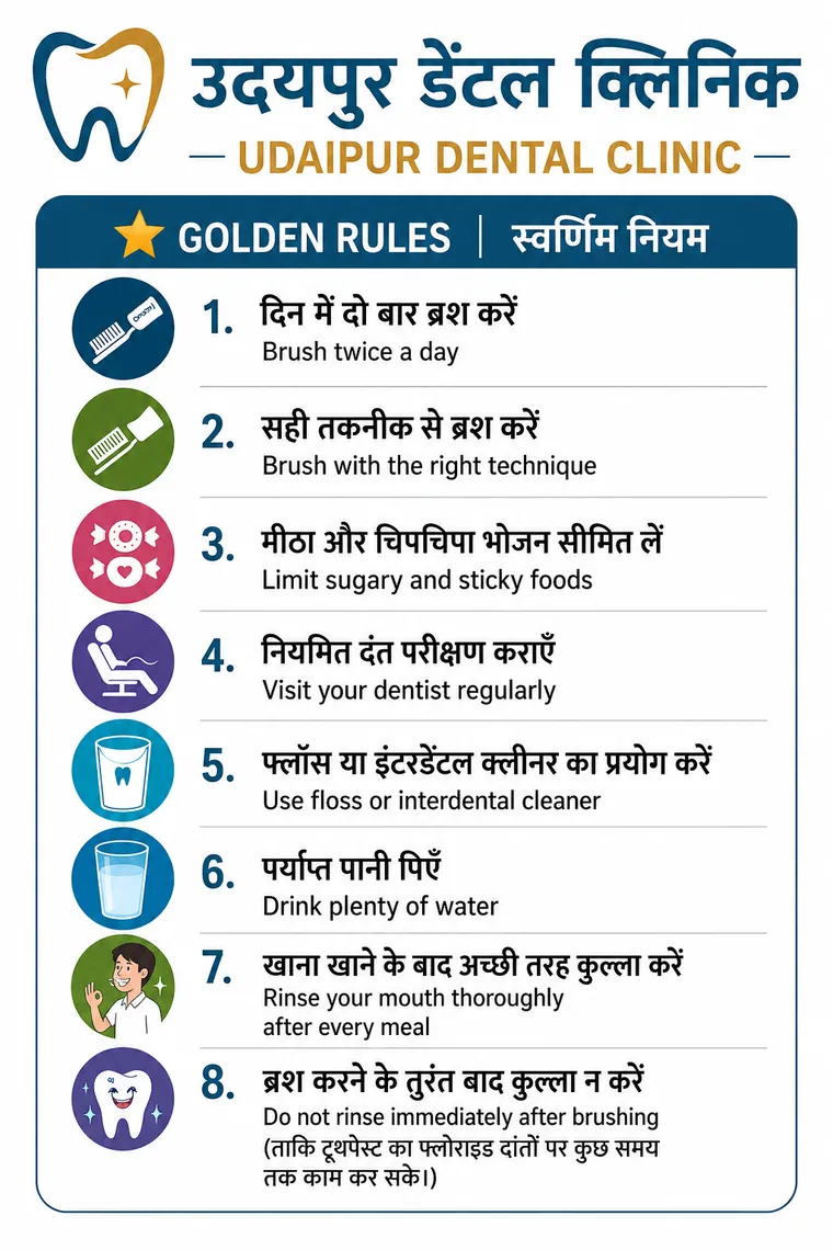 Golden Rules of Dental Care